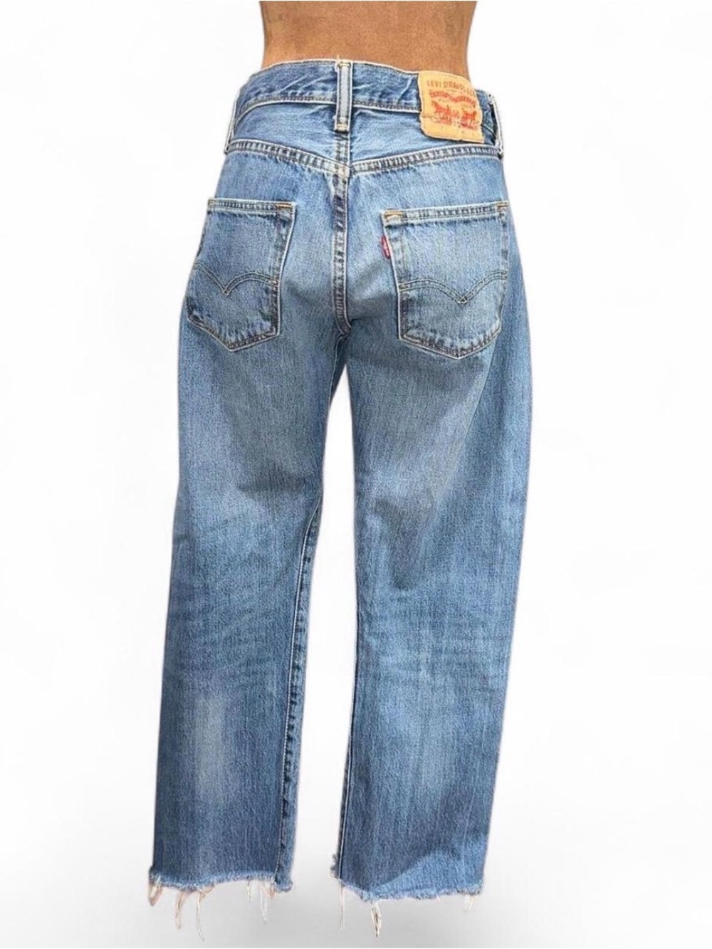 Levi Strauss Jeans 501 Cropped Jeans Pants 30 x 30